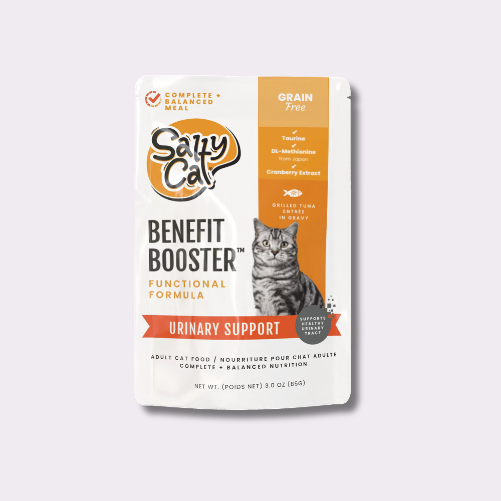 benefit booster, urinary support wet cat food, 12 pack