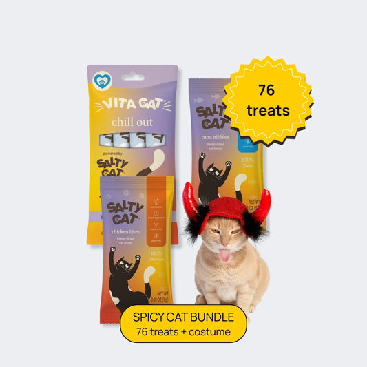 spicy cat bundle (76 treats)