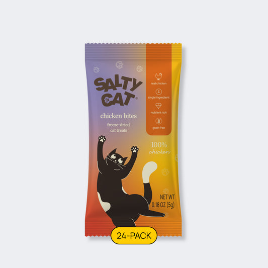 🐓 freeze dried chicken cat treats 5g, 24 packs