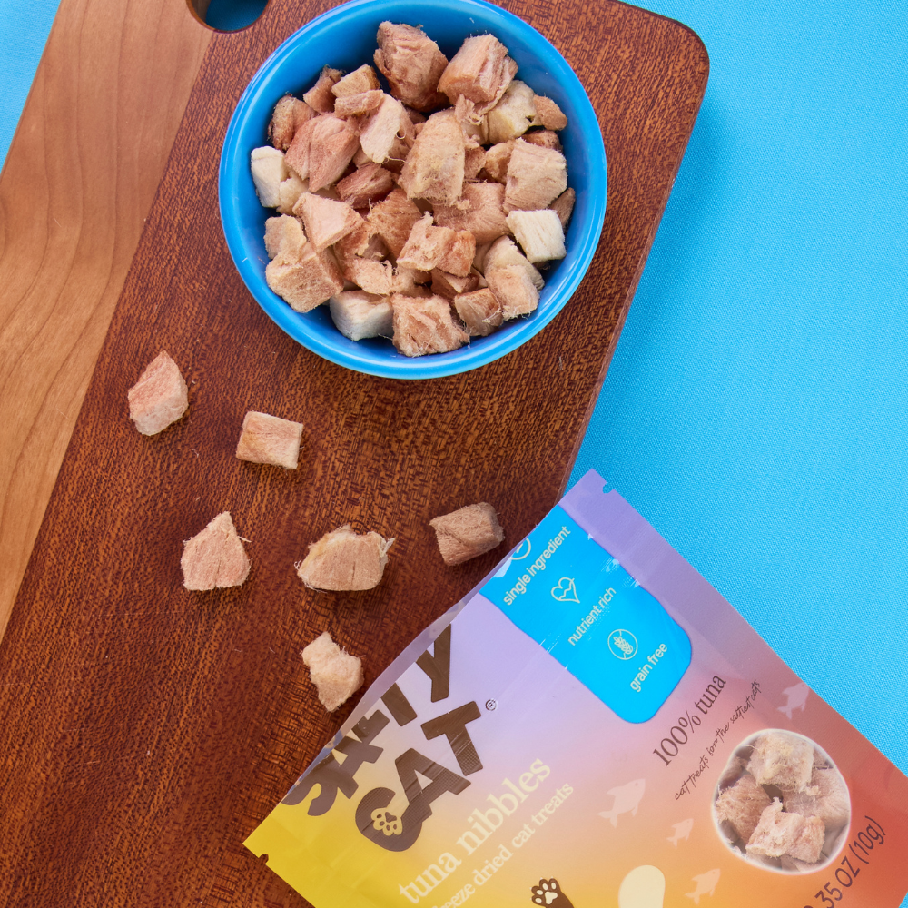 🐟 freeze-dried tuna cat treats, 12 pack