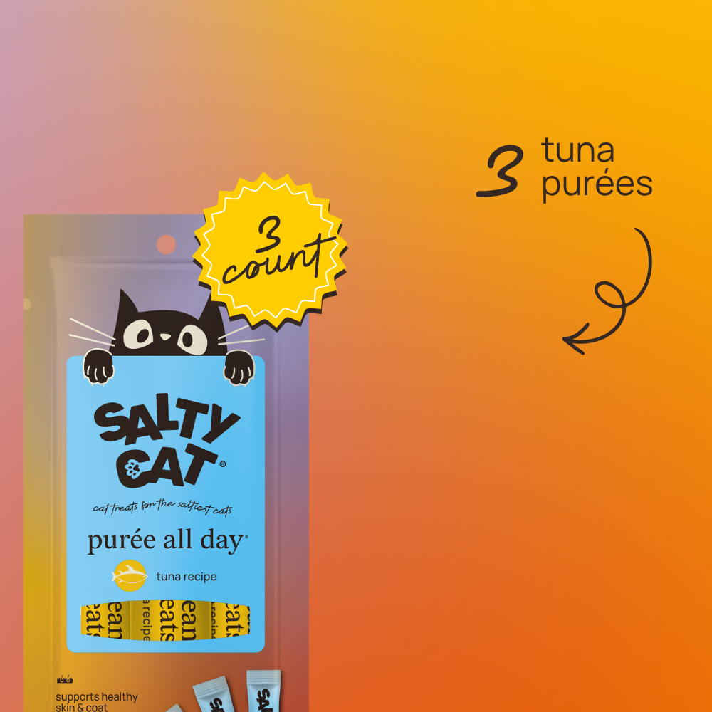 purée all day cat treats, tuna, 36 tubes