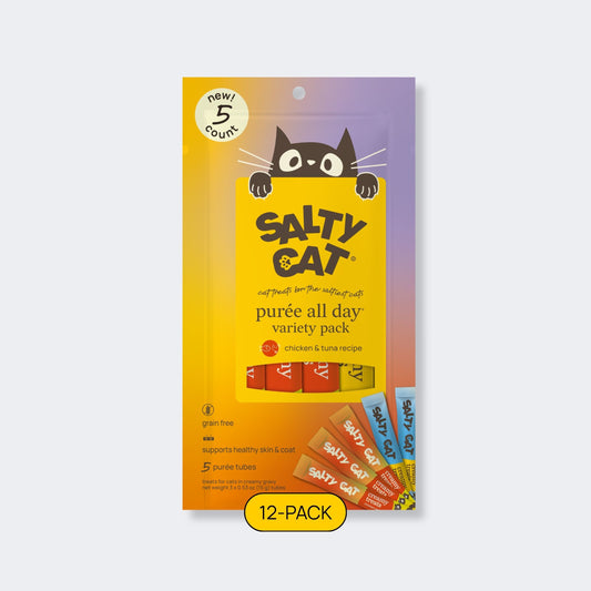 purée all day variety pack (chicken & tuna) - 12 pack