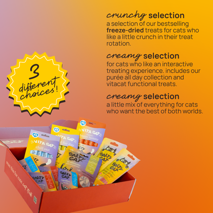 monthly selection box (crunchy, creamy, or mixed)