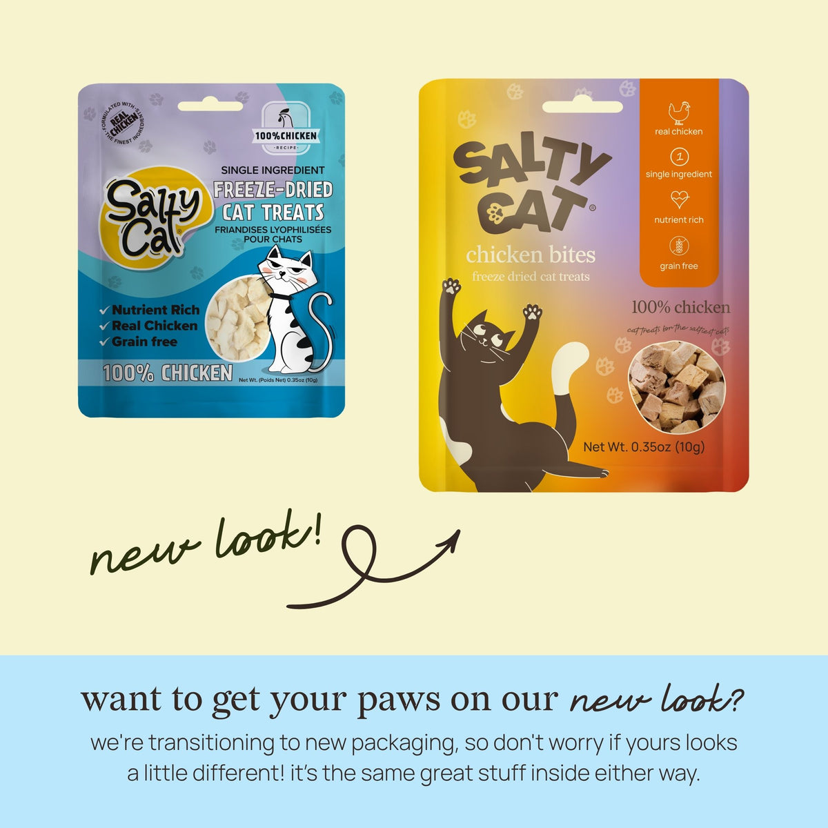 🐓 freeze-dried chicken cat treats, 12 pack