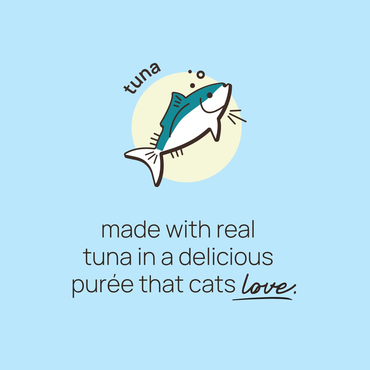 🐟 purée all day cat treats, tuna, 36 tubes