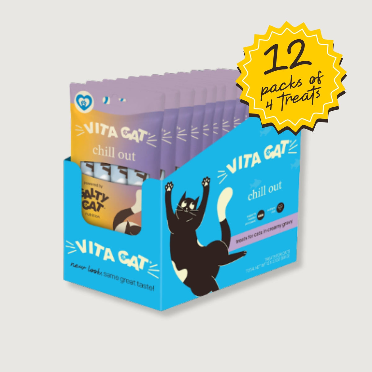 😴 chill out, 12 pack (48 tubes)