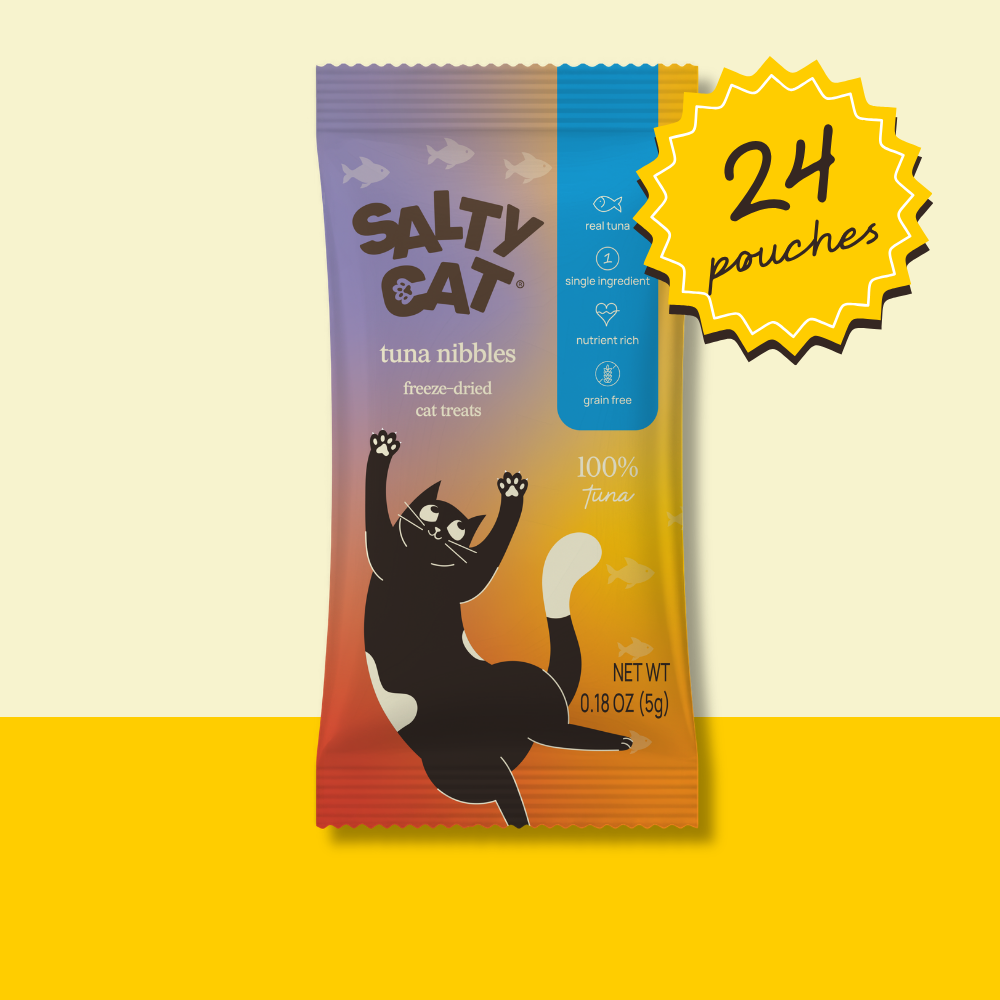 🐟 freeze dried tuna cat treats 5g, 24 packs