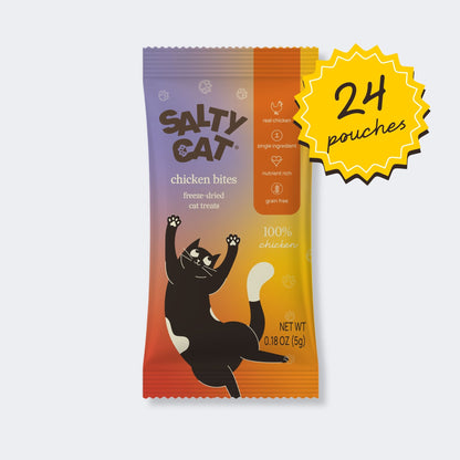 🐓 freeze dried chicken cat treats 5g, 24 packs