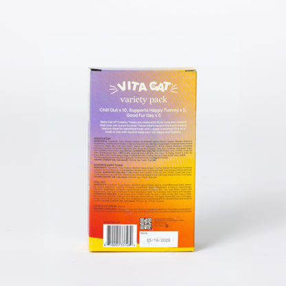 🛍️ vitacat by salty cat variety pack (20-tube pack)