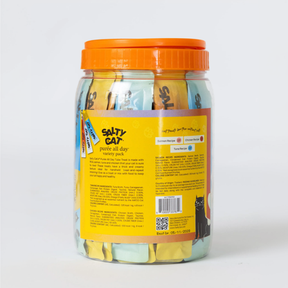 😋 purée all day everyday tube treat variety tub