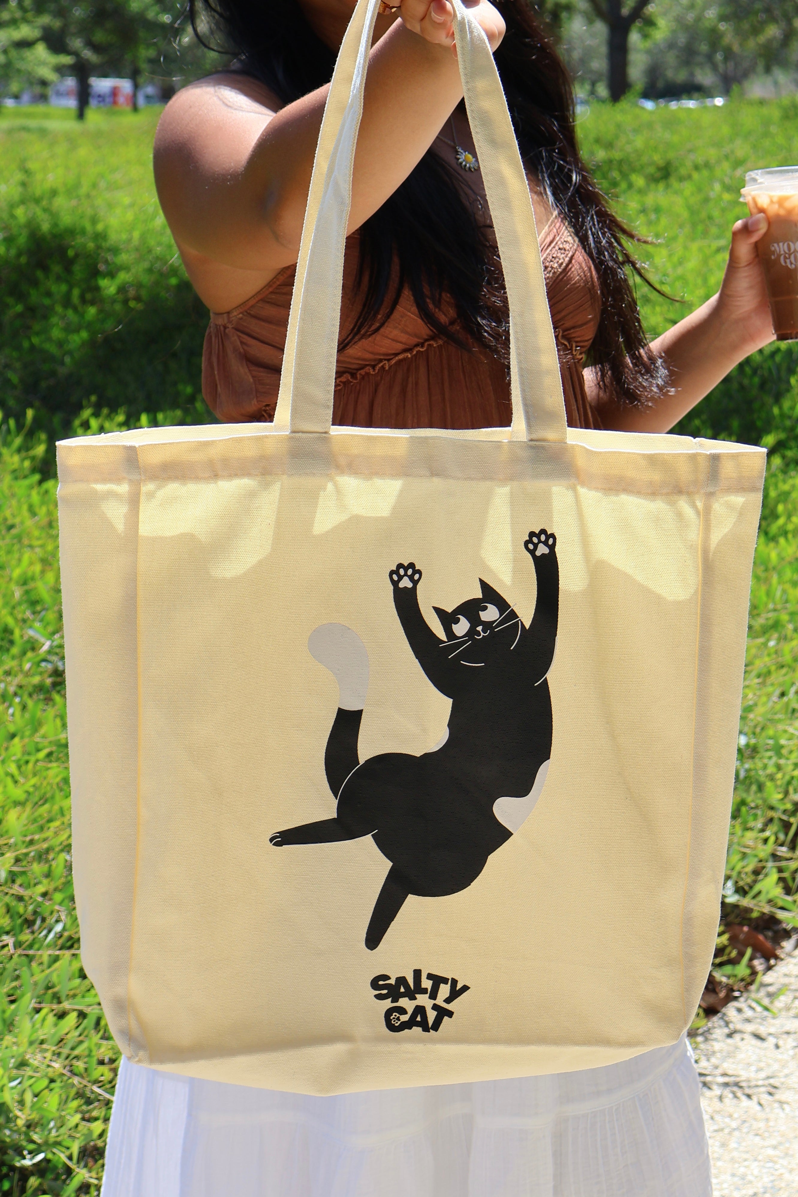 Salty Cat Essential Tote Bag