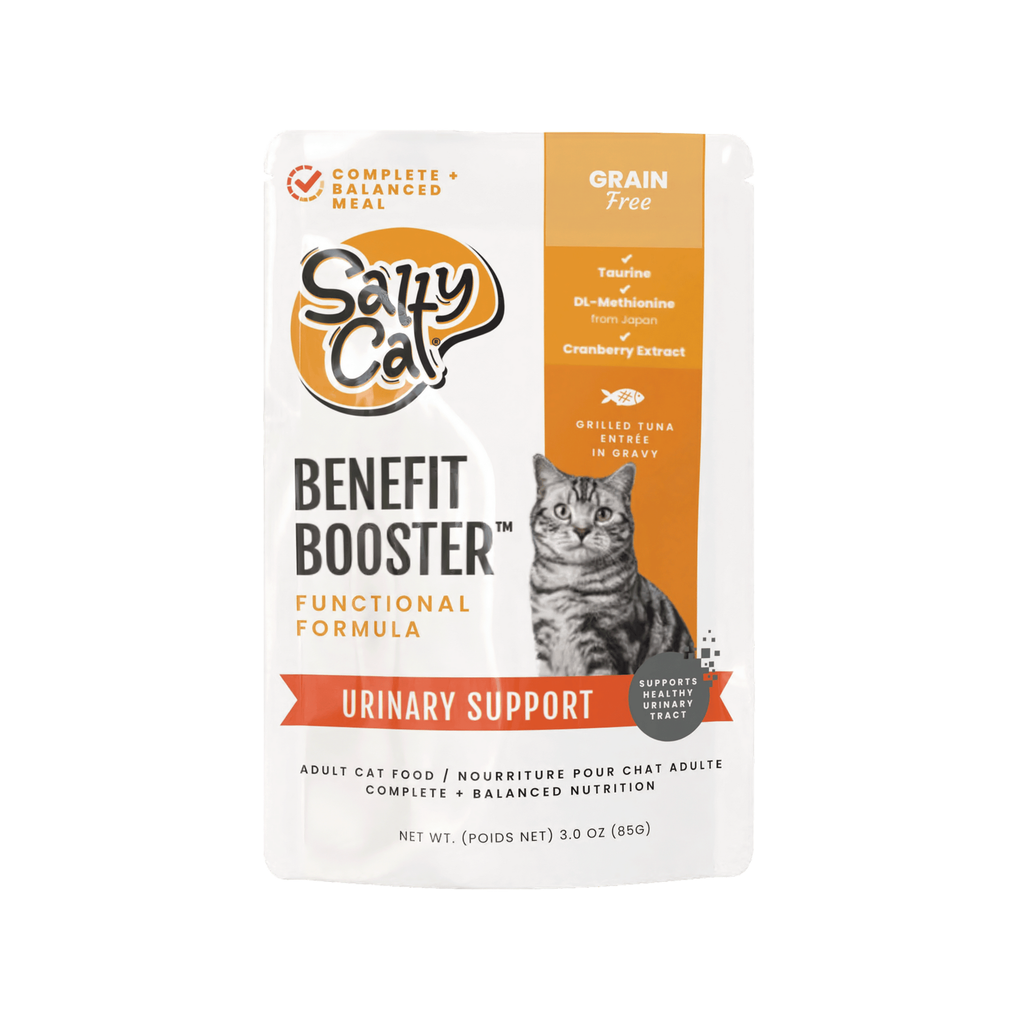 Salty Cat Benefit Booster Urinary Support Functional Wet Cat Food, 85g (12 Packs)
