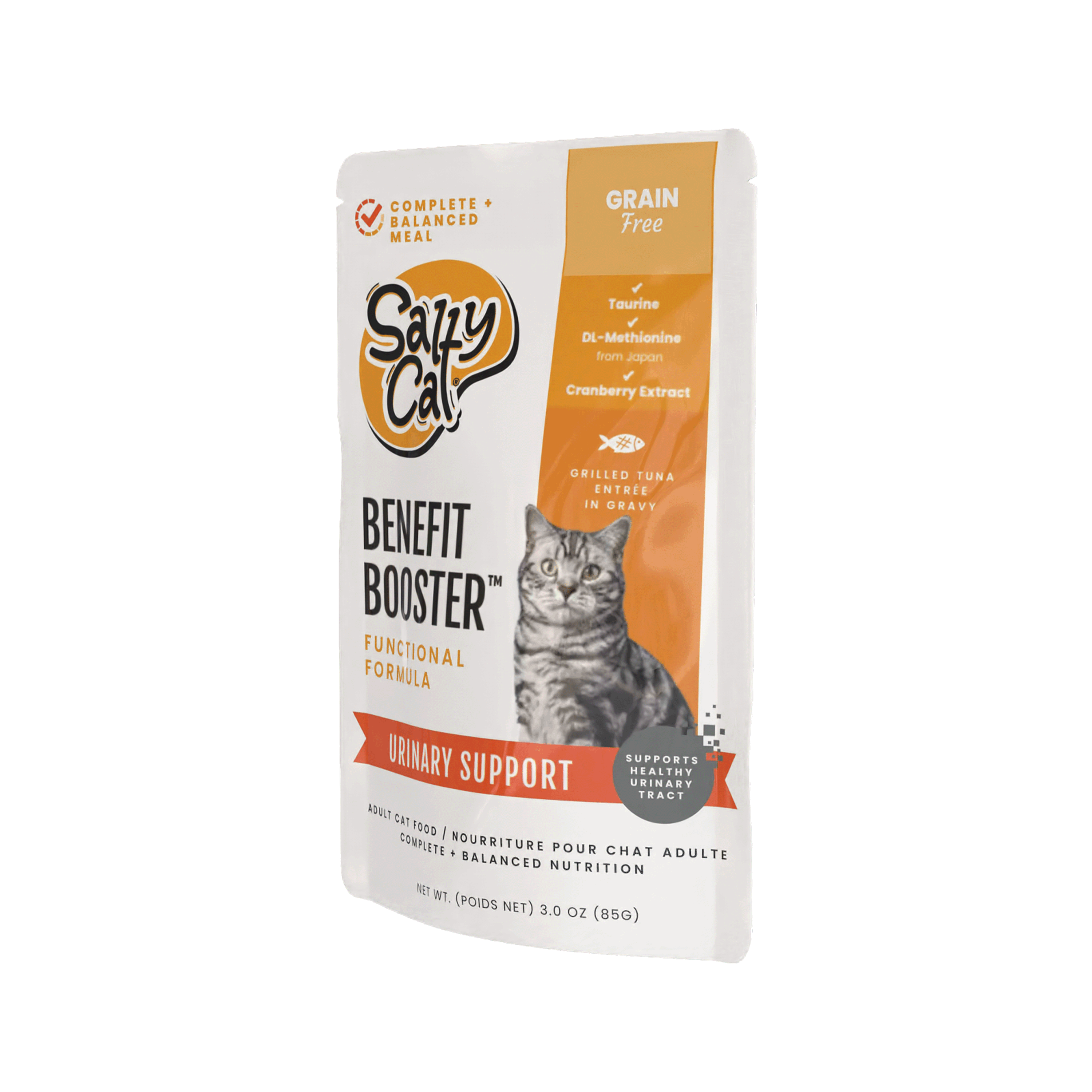 Salty Cat Benefit Booster Urinary Support Functional Wet Cat Food, 85g (12 Packs)