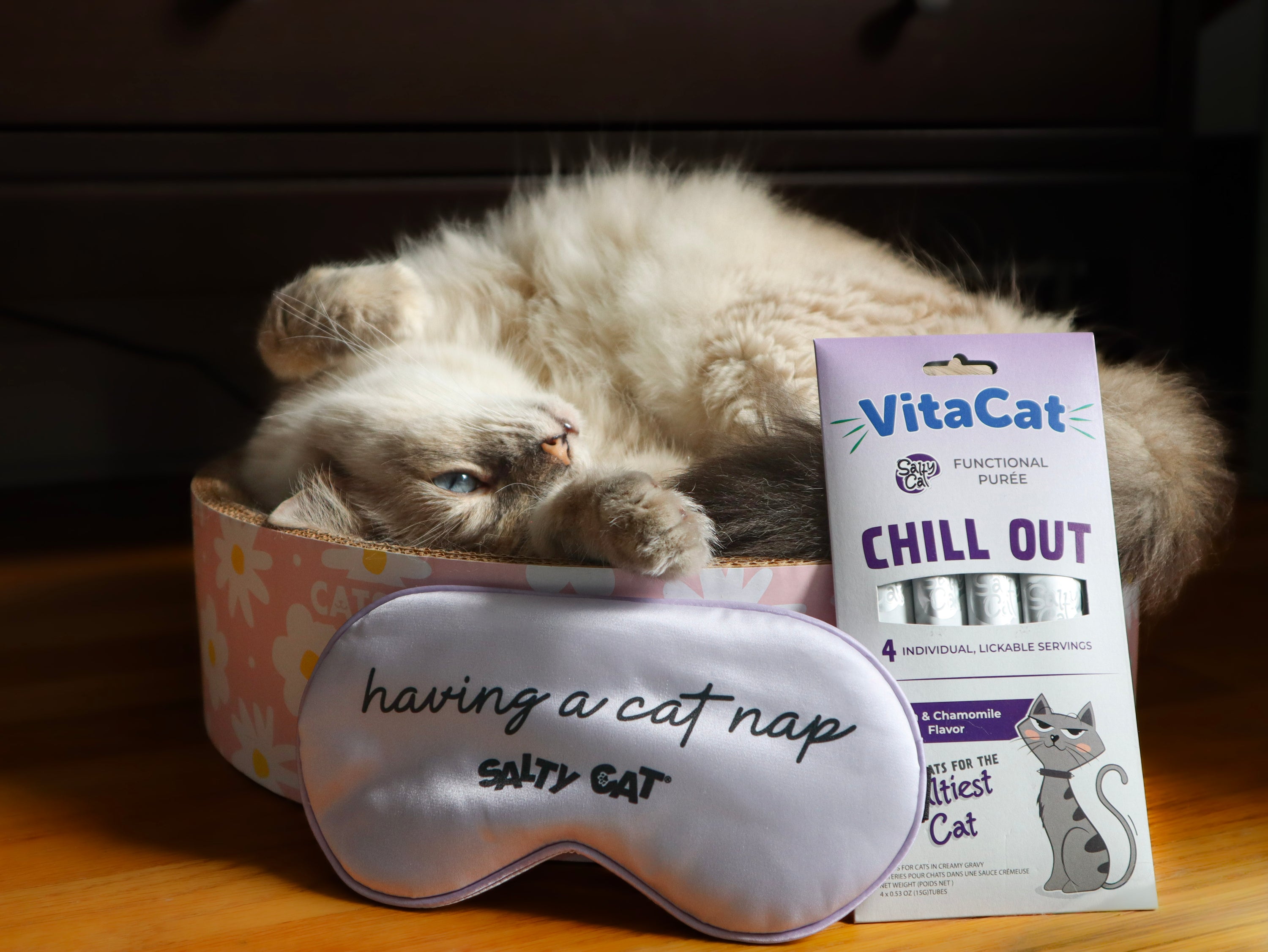 Salty Cat Sleep Mask