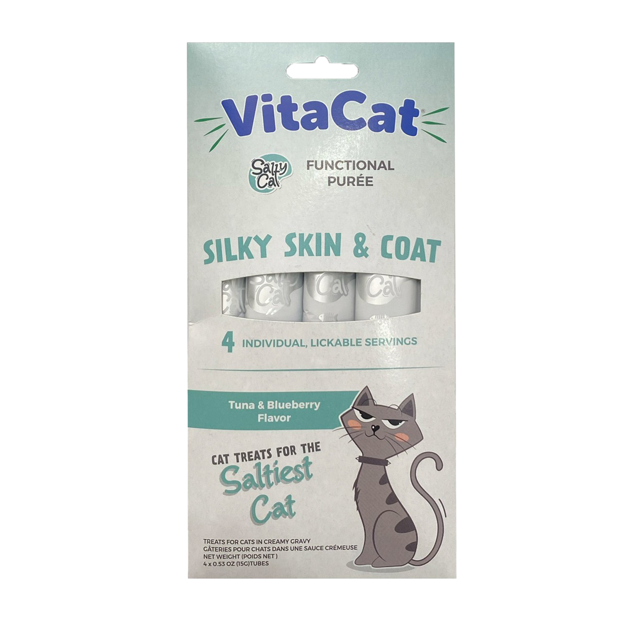 VitaCat by Salty Cat Silky Skin & Coat Cat Treats